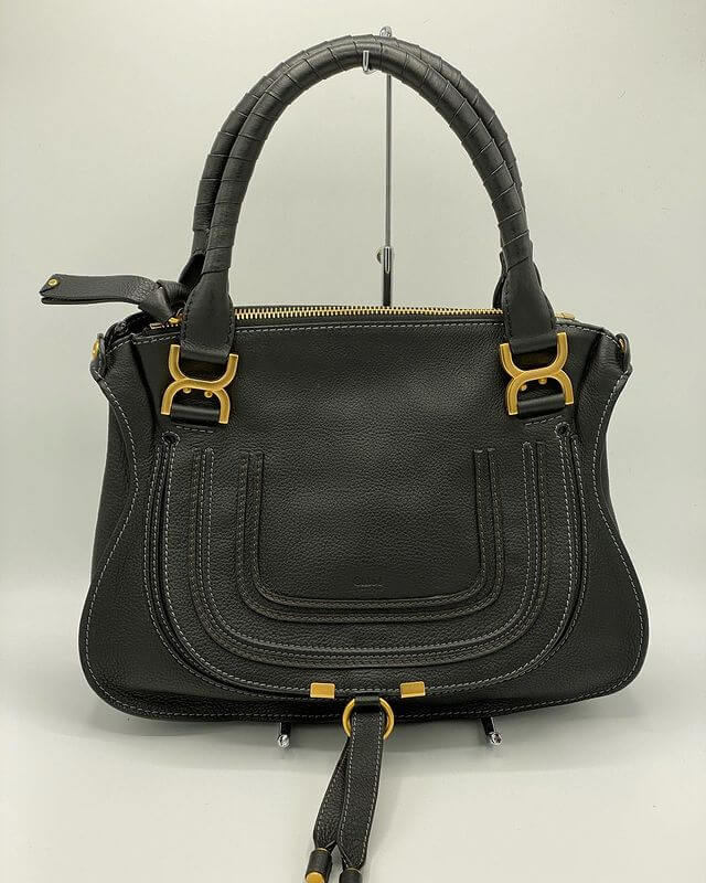 Black Chloe large Marcie handbag.